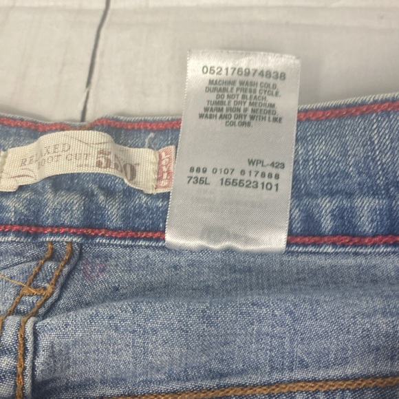 Levi’s Women’s Jeans 550 Relaxed Boot Cut (Size 6L) – Dated Early 2000’s - Picture 4 of 10